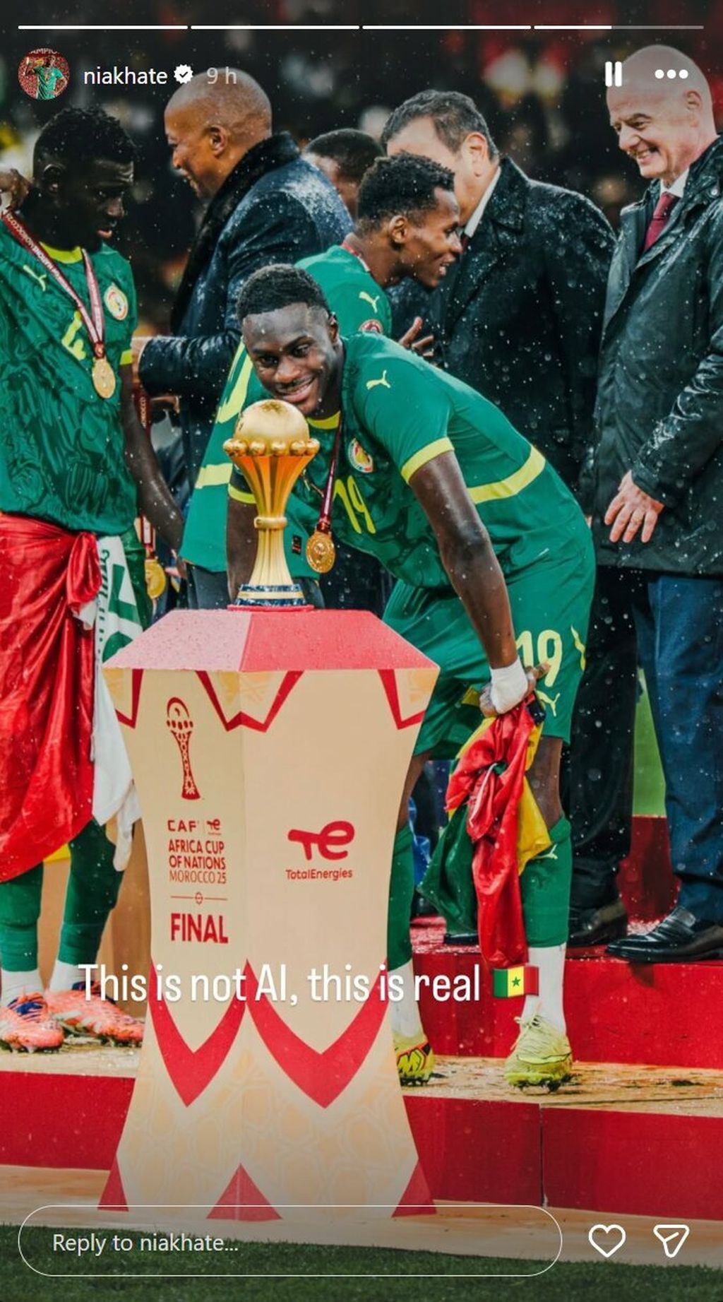 Objava Mousse Niakhatea