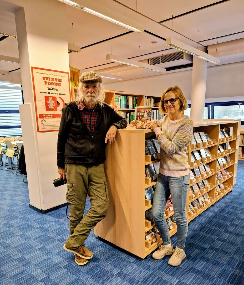 U karlovačku knjižnicu ušetao oskarovac Michael Wadleigh, režiser filma