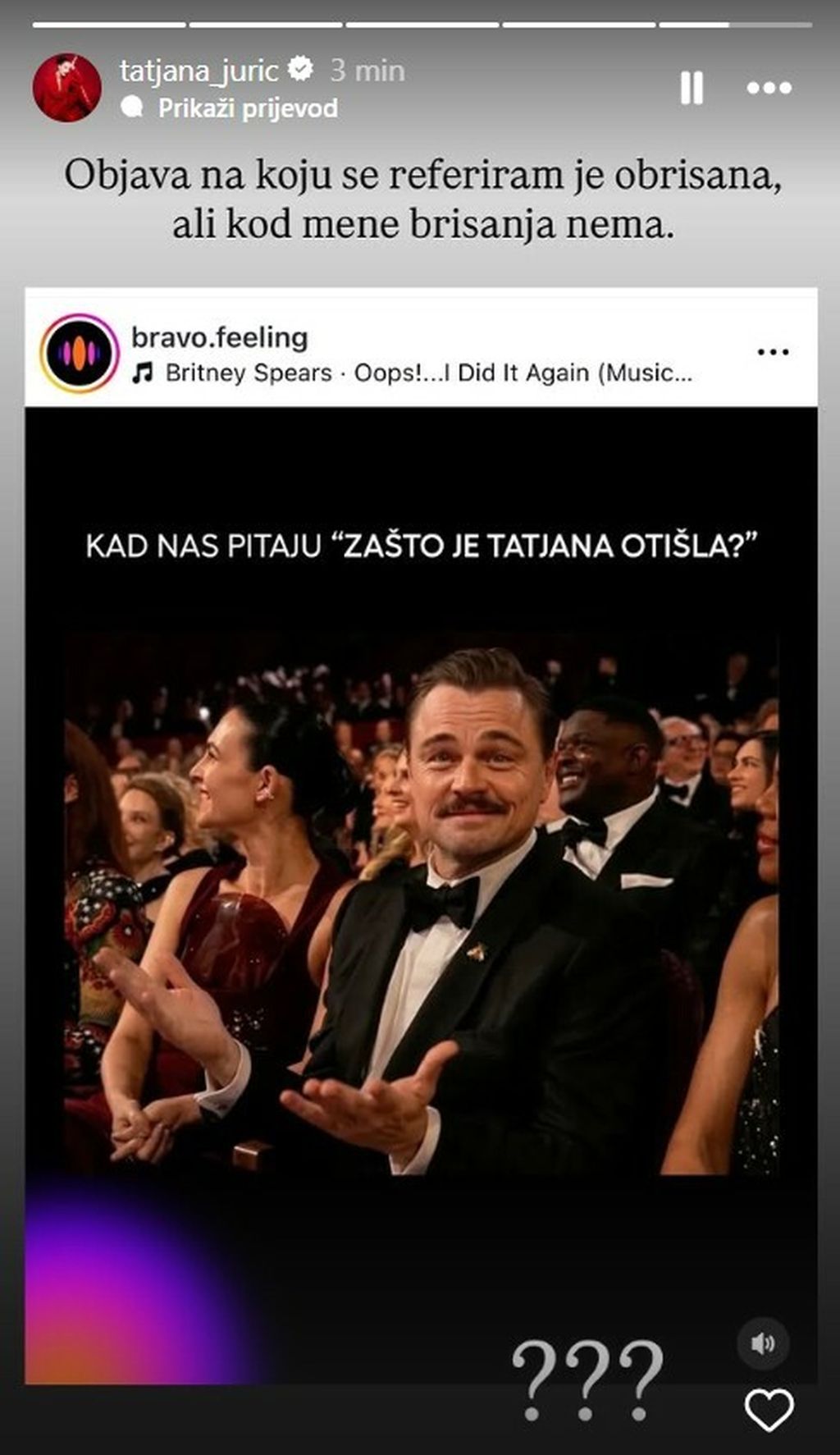Tatjana Jurić na Instagramu