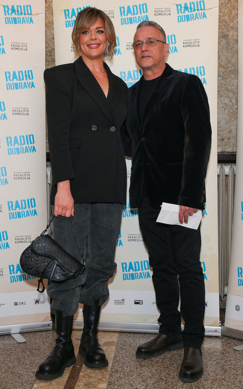 Sandra Elkasević na premijeri mjuzikla Radio Dubrava - 2