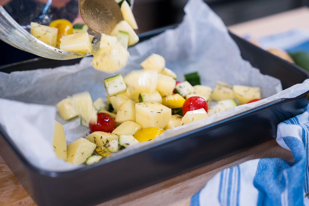 Povrće stavite peći prvo