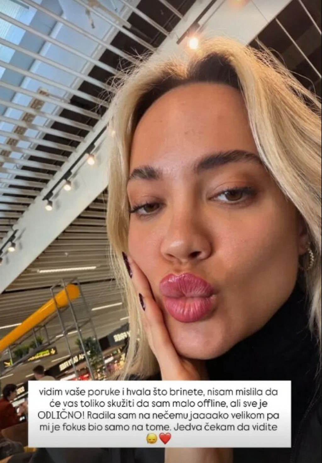 Meri Goldašić na Instagramu