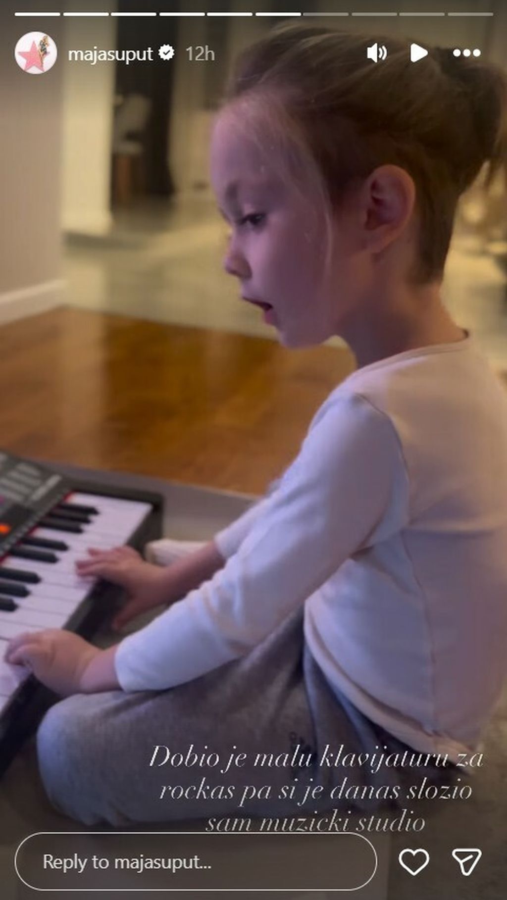 Maja Šuput na Instagramu, Bloom Tatarinov