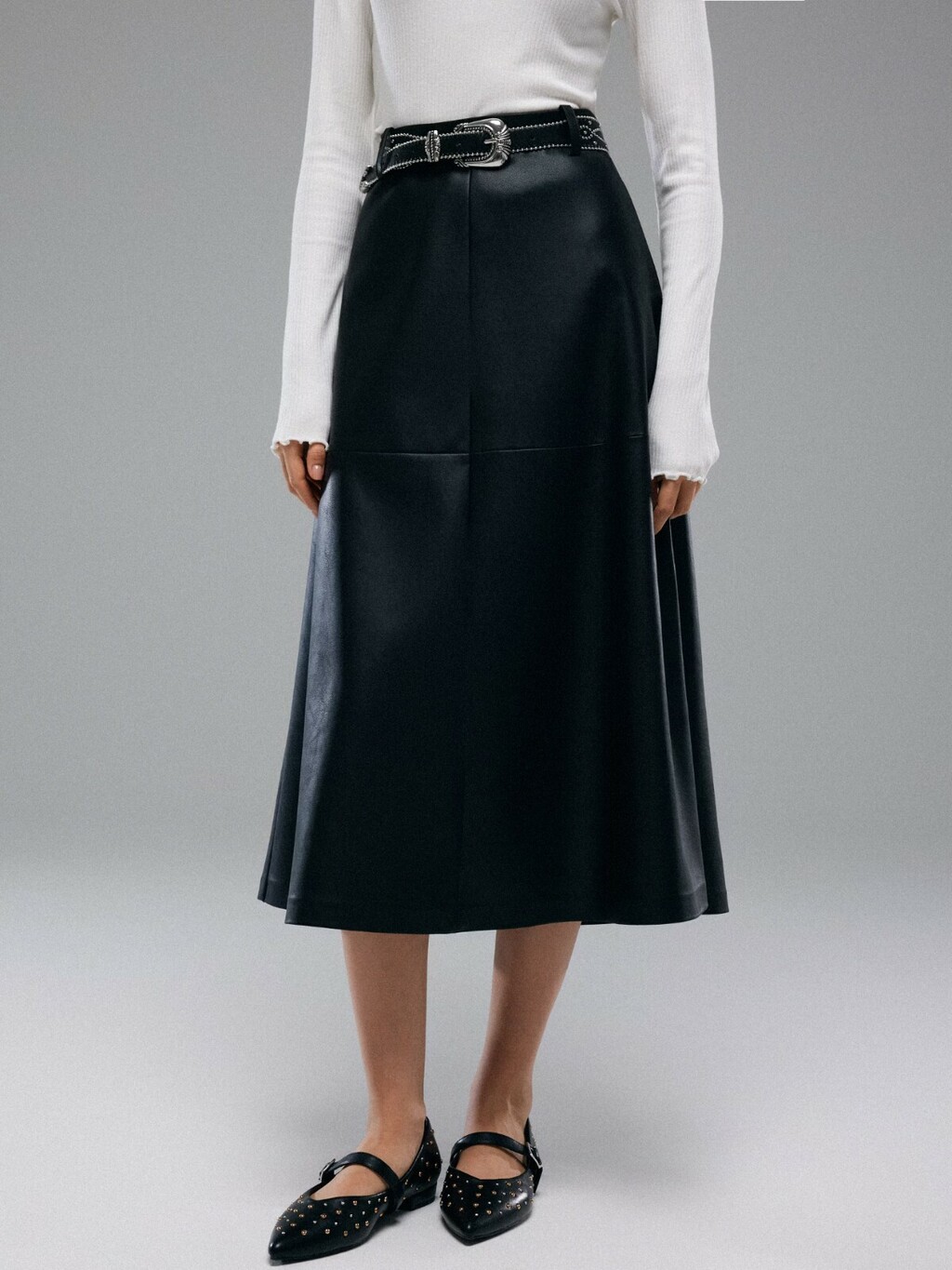 Mohito suknja od umjetne kože, 13,99 eura