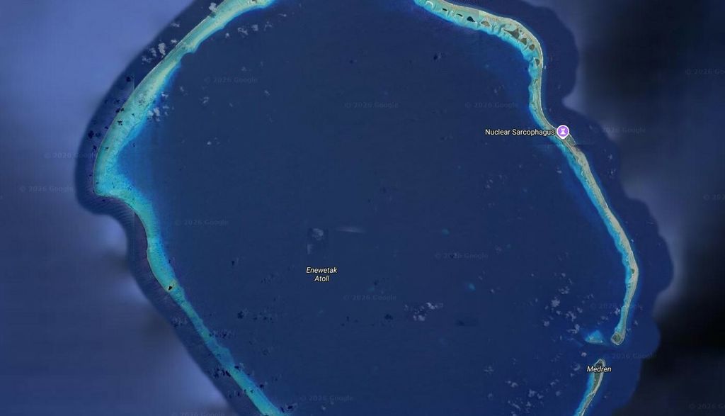 Betonska kupola na otoku Runit skriva vrlo opasan radioaktivni otpad