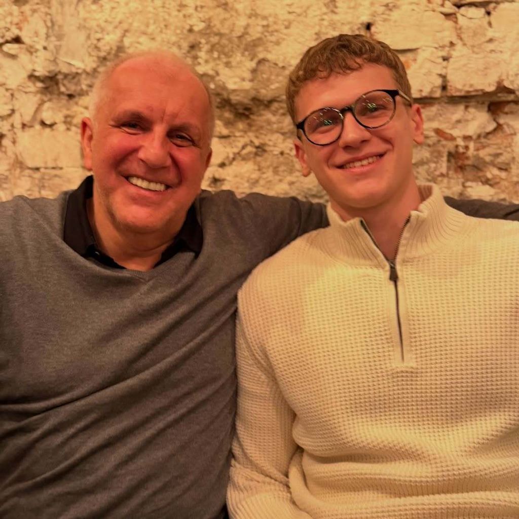 Enis Bešlagić sa sinom Makom - 2