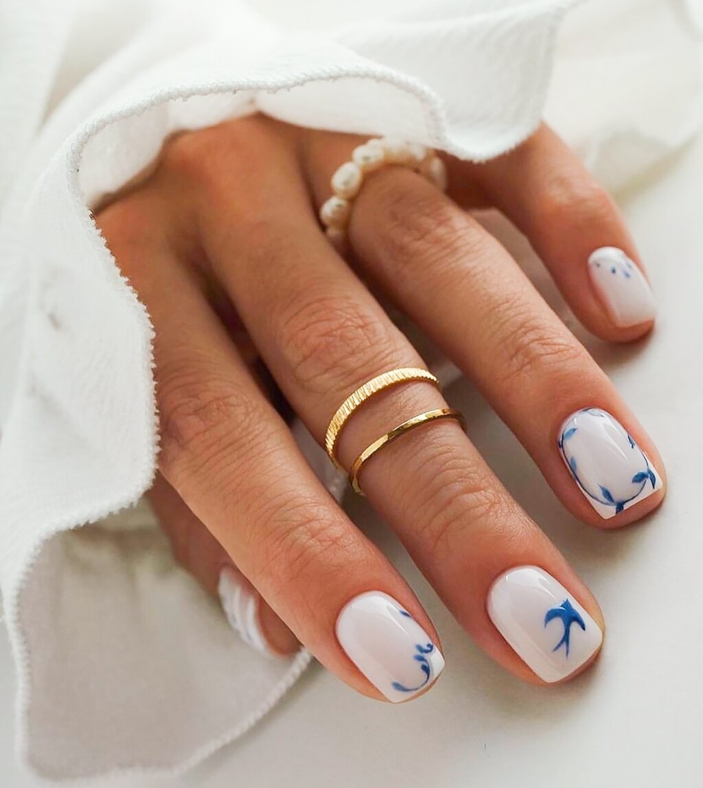 Na kraćim noktima bolje izgledaju jednostavniji uzorci