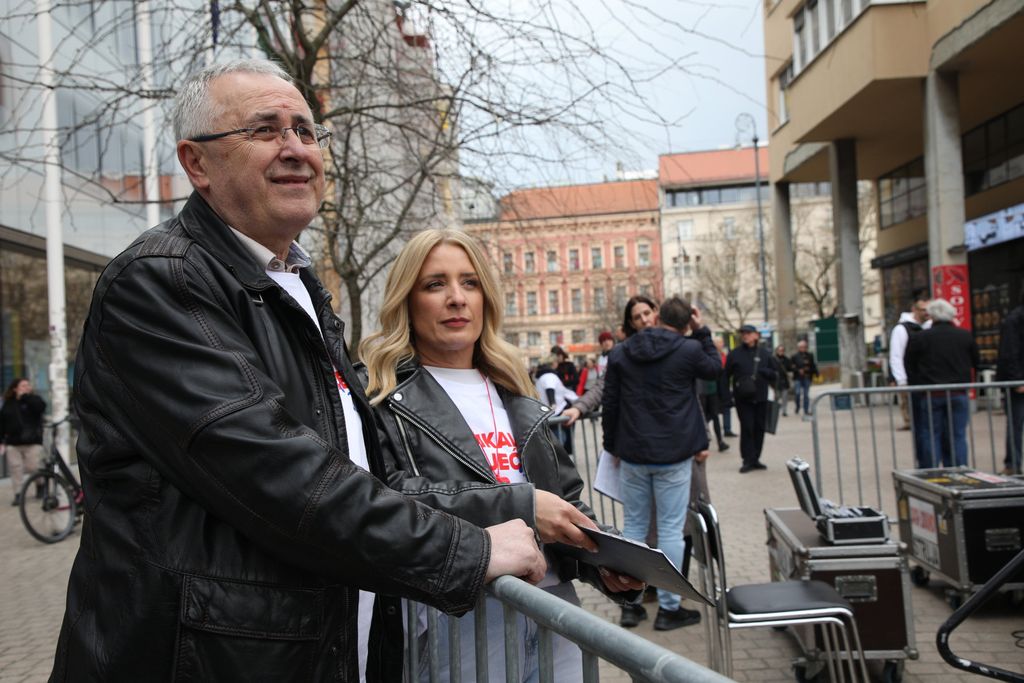 Prosvjed sindikata u Zagrebu - 9