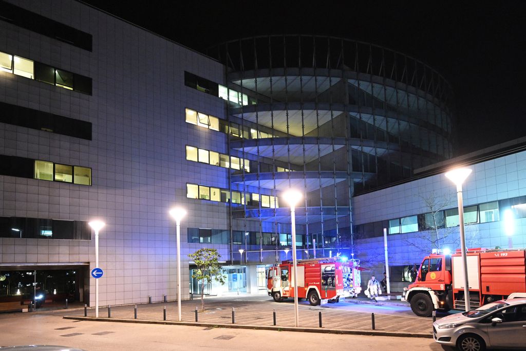 Požar u splitskom KBC-u - 2