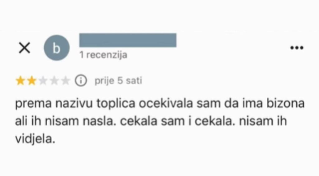 Kritika Bizovačkih toplica