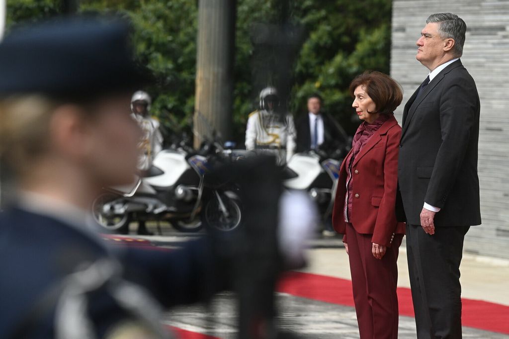 Predsjednica Sjeverne Makedonije Gordana Siljanovska-Davkova u posjetu Pantovčaku - 18