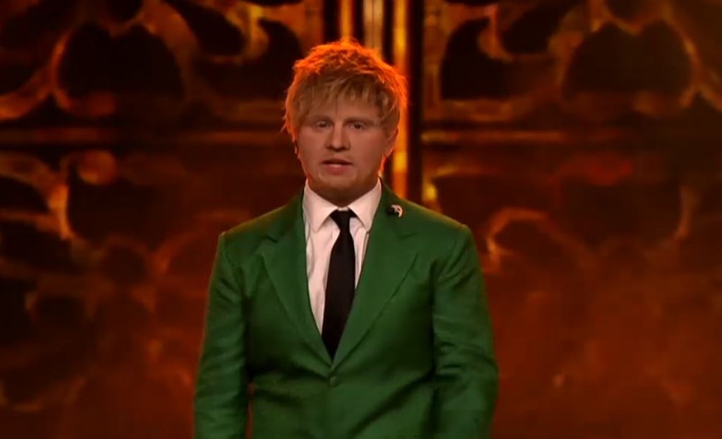 Sven Pocrnić kao Ed Sheeran