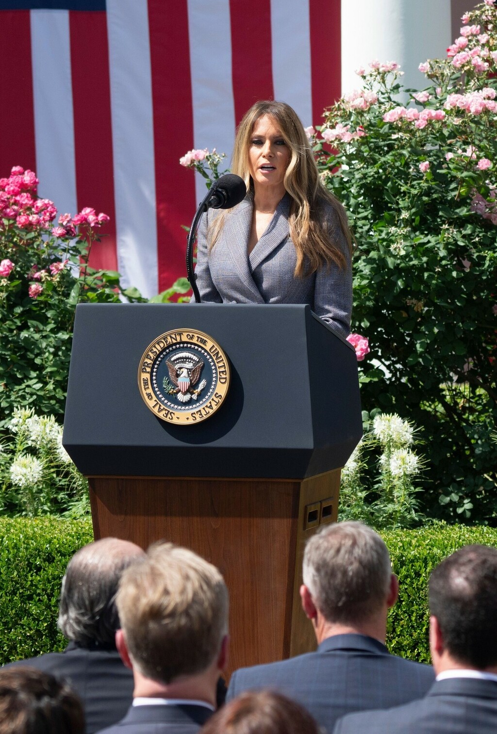 Melania Trump na potpisivanju zakona