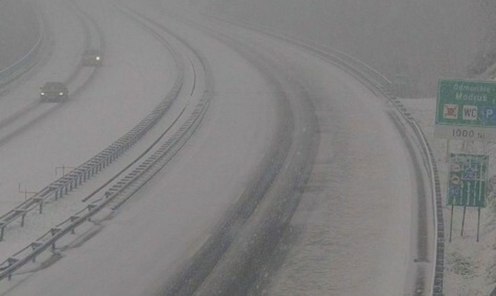 Pao snijeg u Hrvatskoj - 1