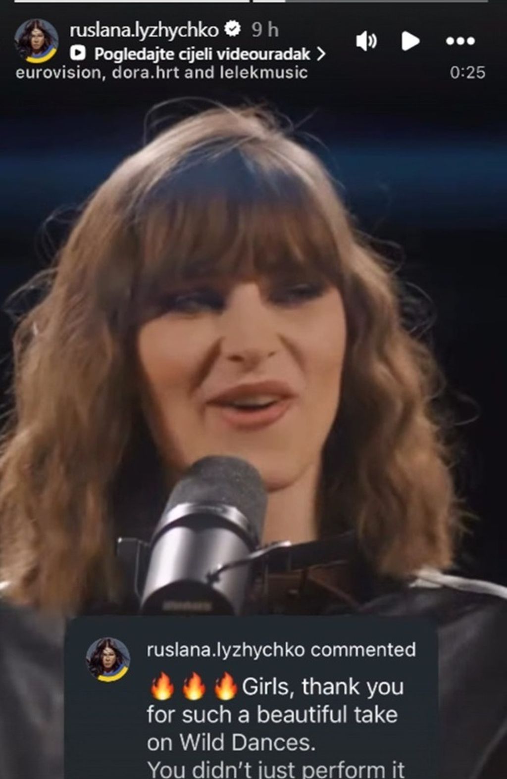 Ruslana na Instagramu