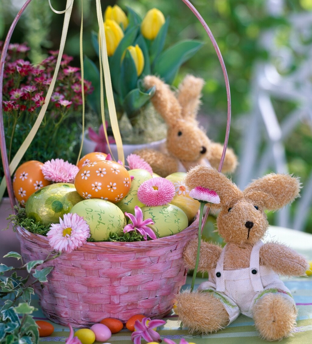 Uskrsne košarice kao zvijezda dekoracije