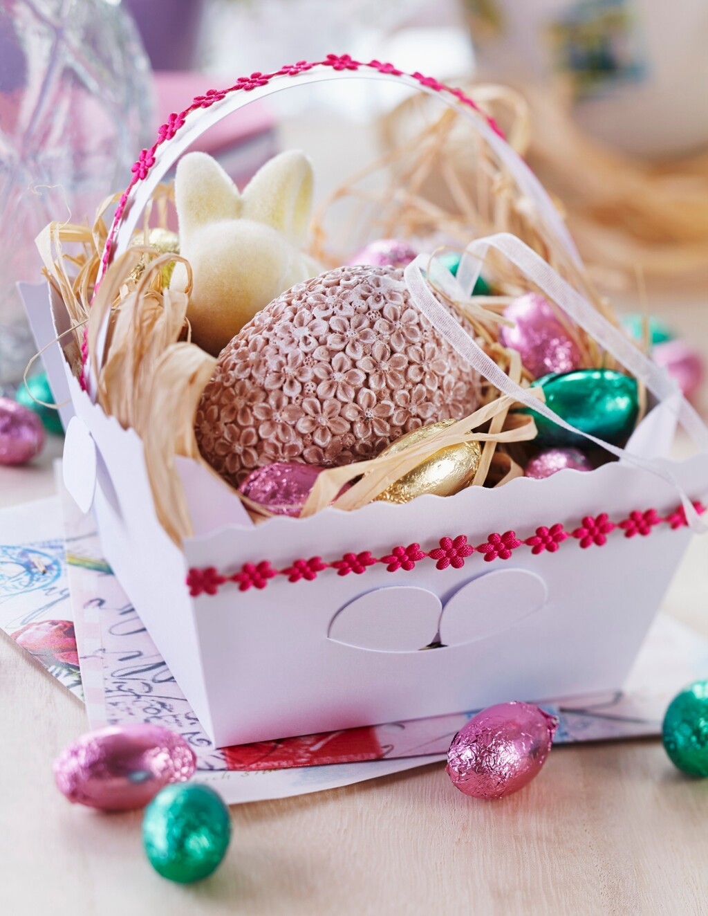 Uskrsne košarice kao zvijezda dekoracije