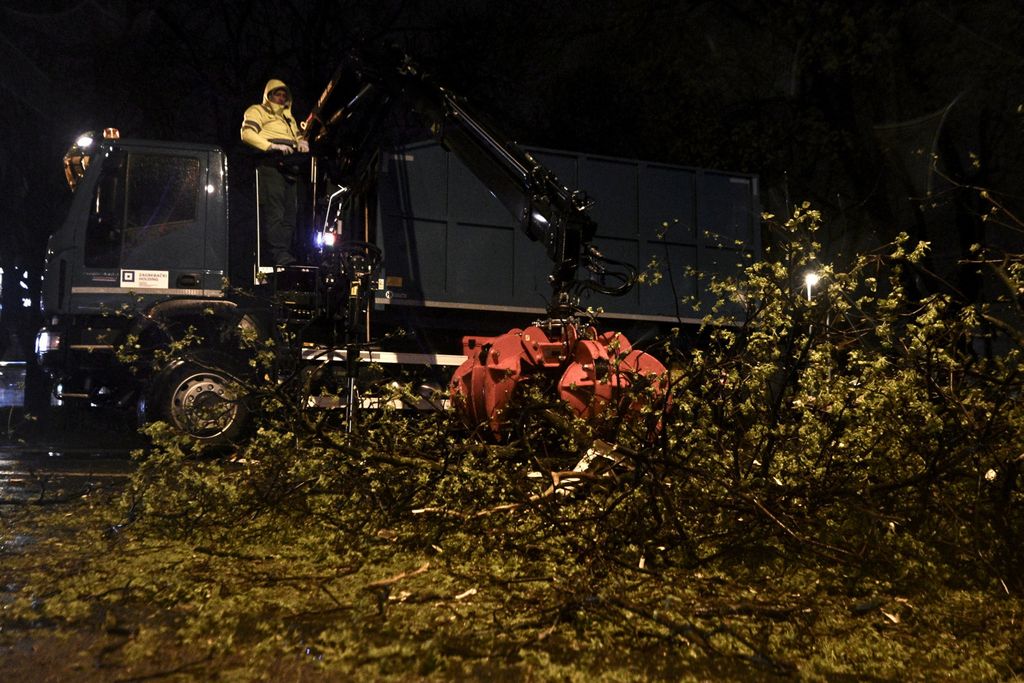Nevrijeme rušilo stabla u Zagrebu - 4