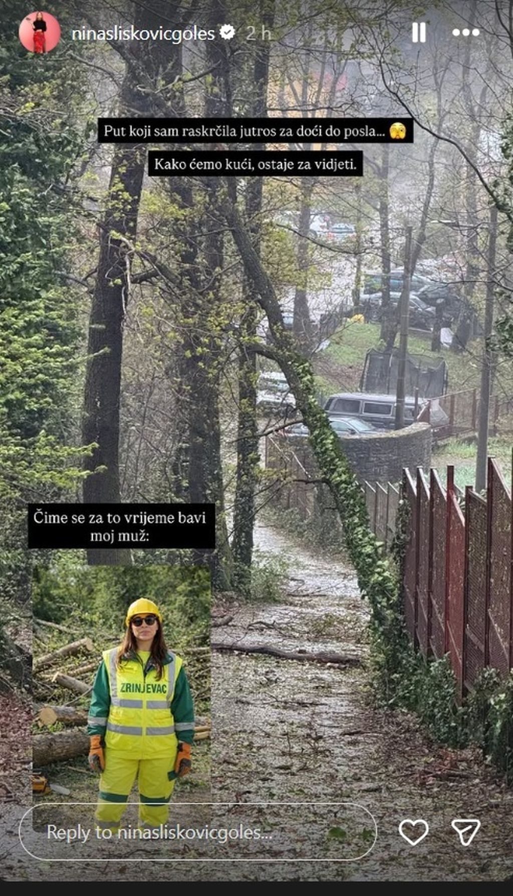 Nina Slišković Goleš na Instagramu - 2