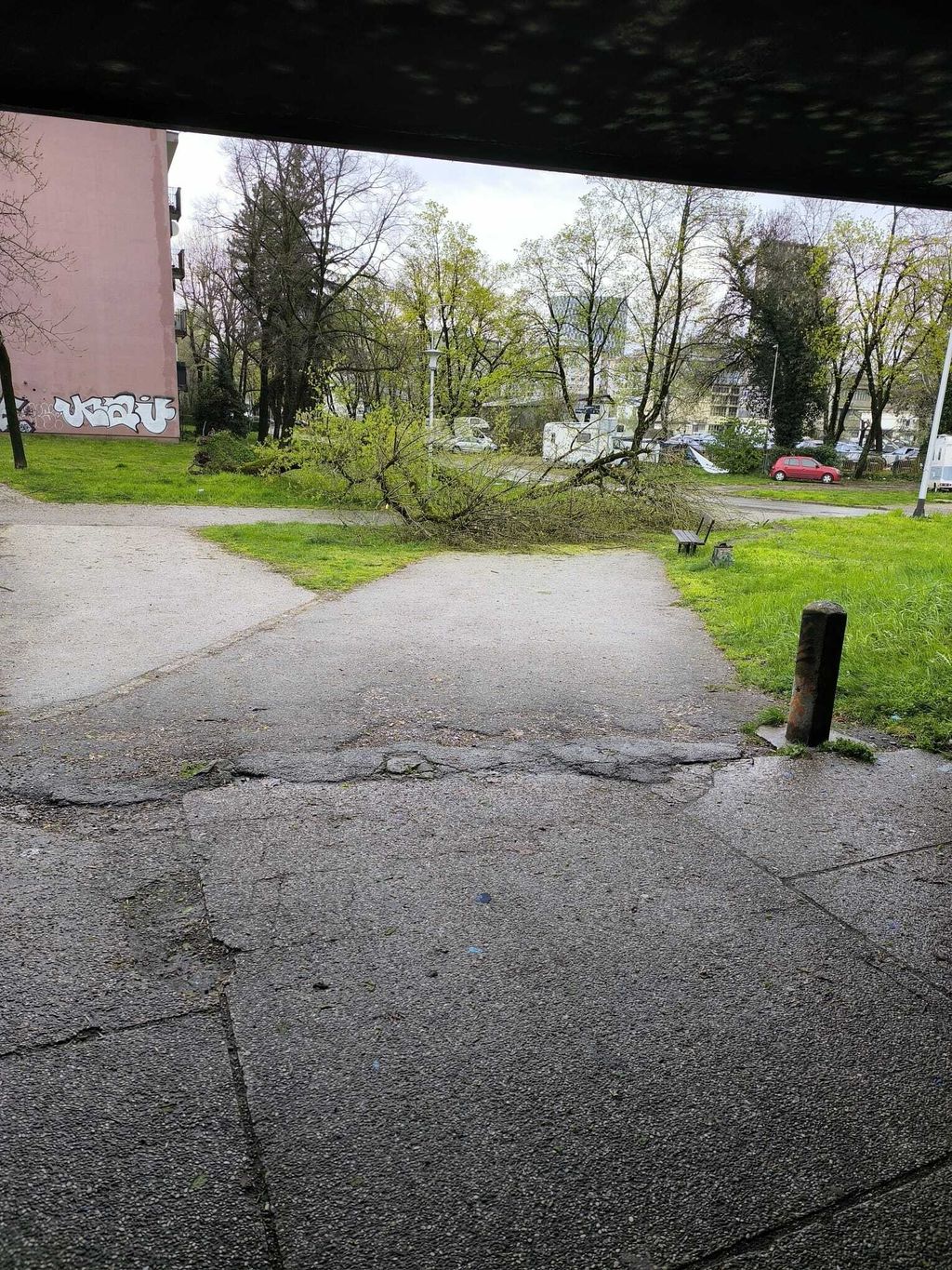 Posljedice nevremena u Zagrebu