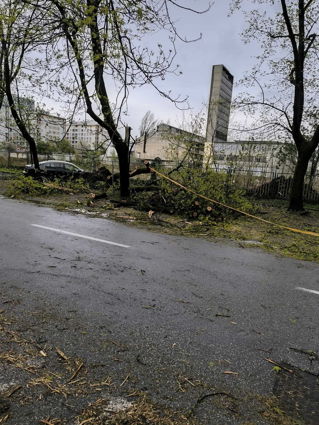 Posljedice nevremena u Zagrebu