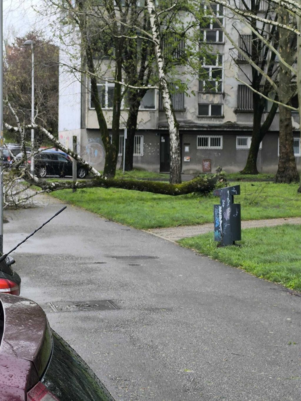 Posljedice nevremena u Zagrebu