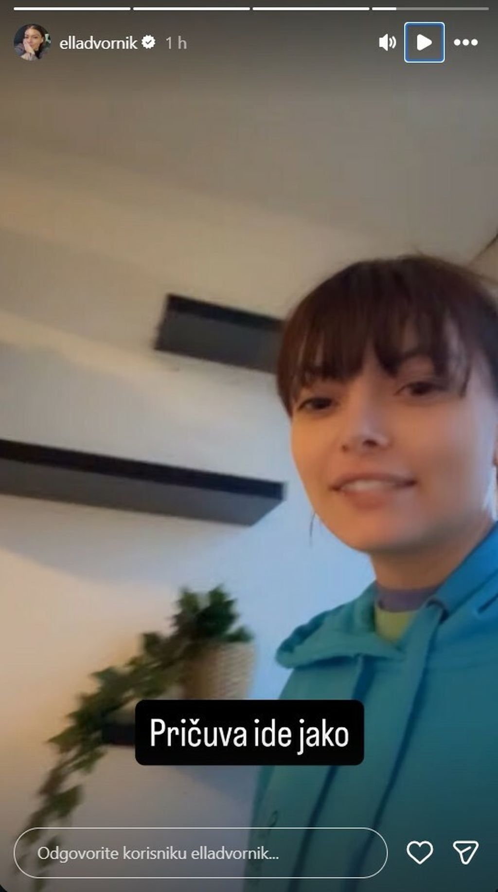 Ella Dvornik na Instagramu