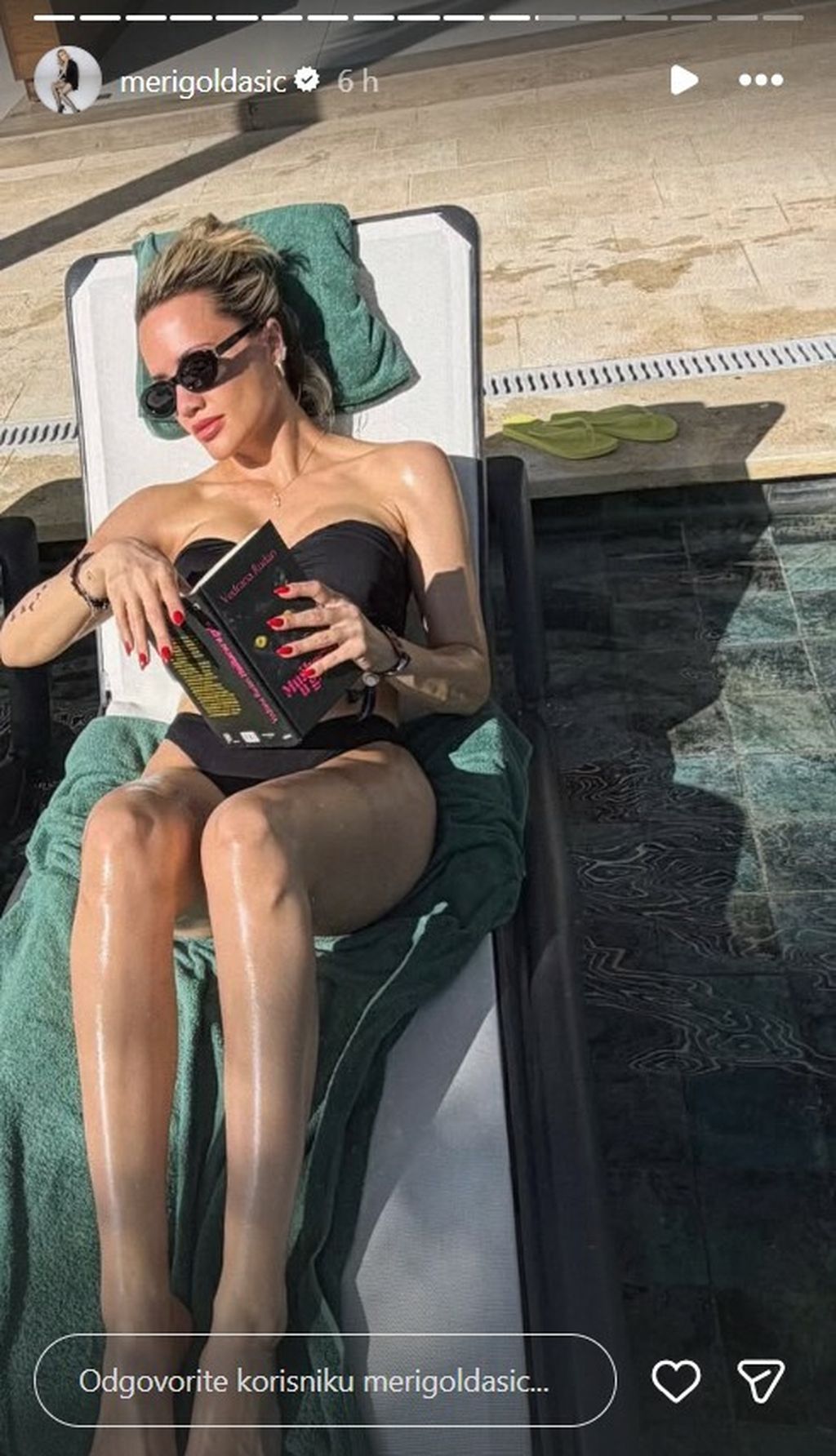 Meri Goldašić na Instagramu