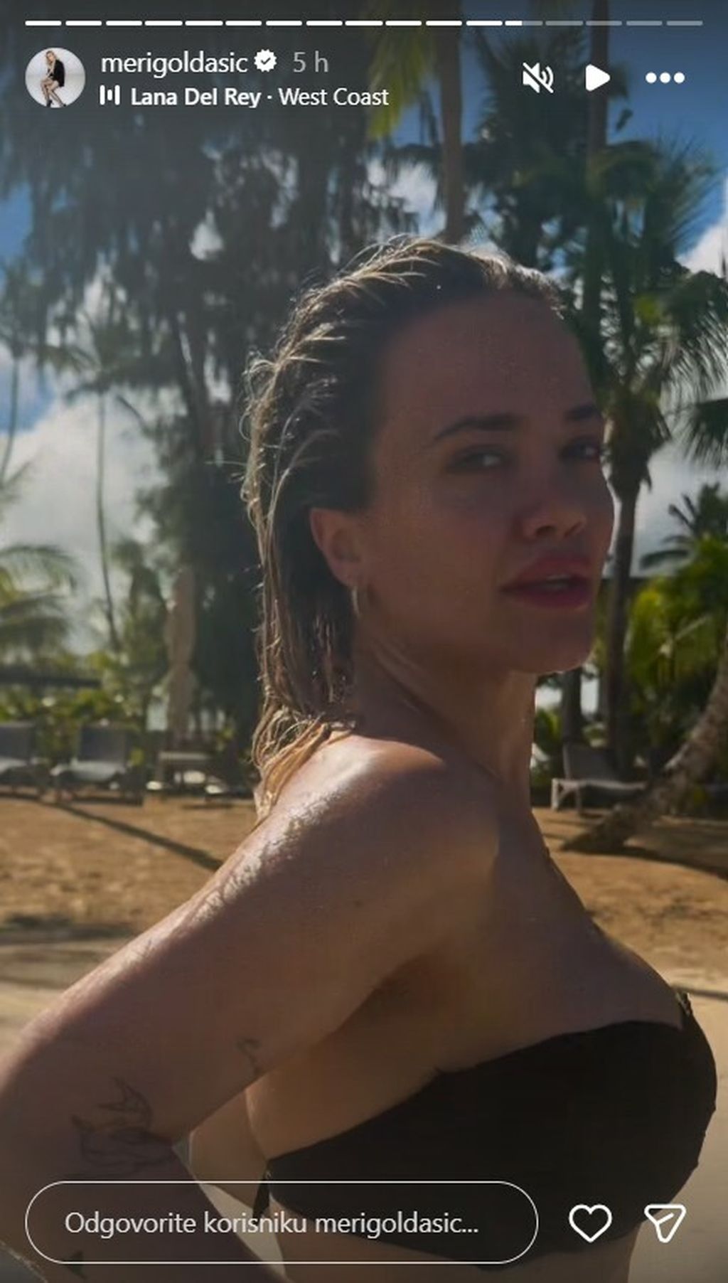Meri Goldašić na Instagramu