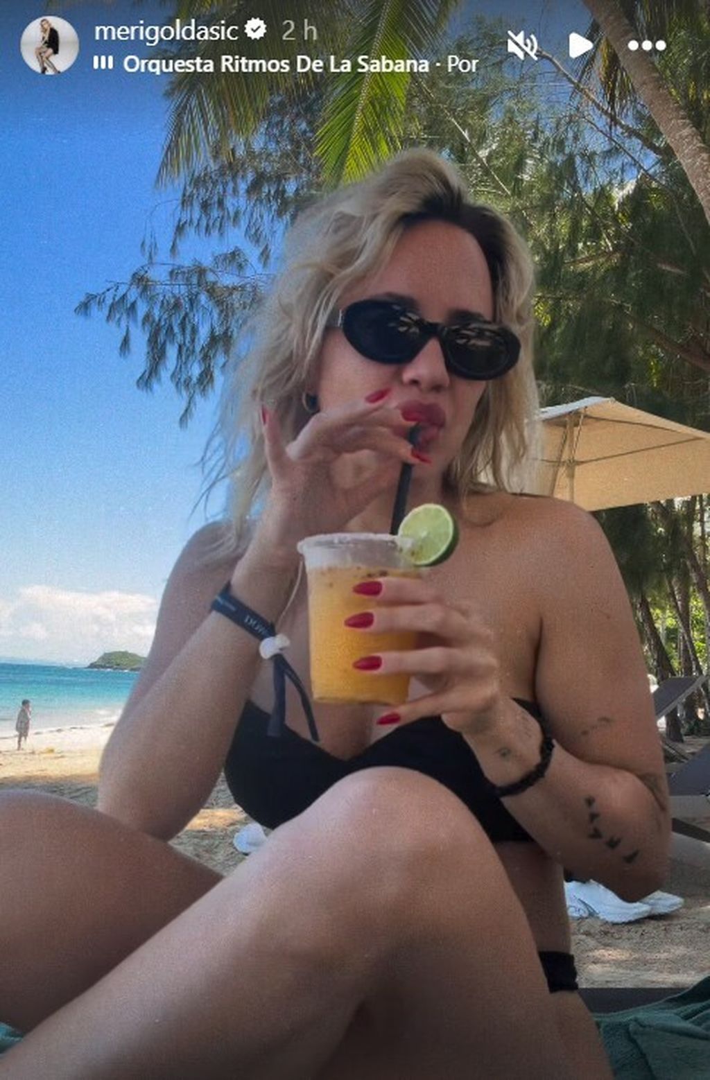 Meri Goldašić na Instagramu