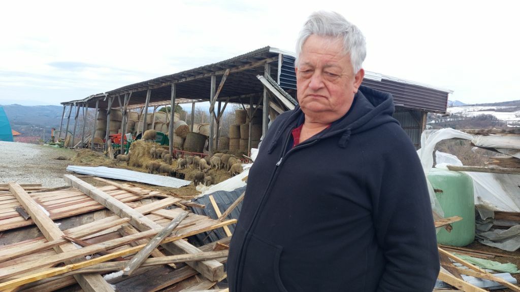 Nevrijeme uništilo imanje Stjepana Benkovića