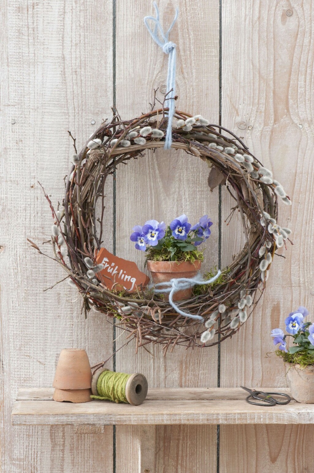 Napravite uskrsni vijenac od cicamaca - 5