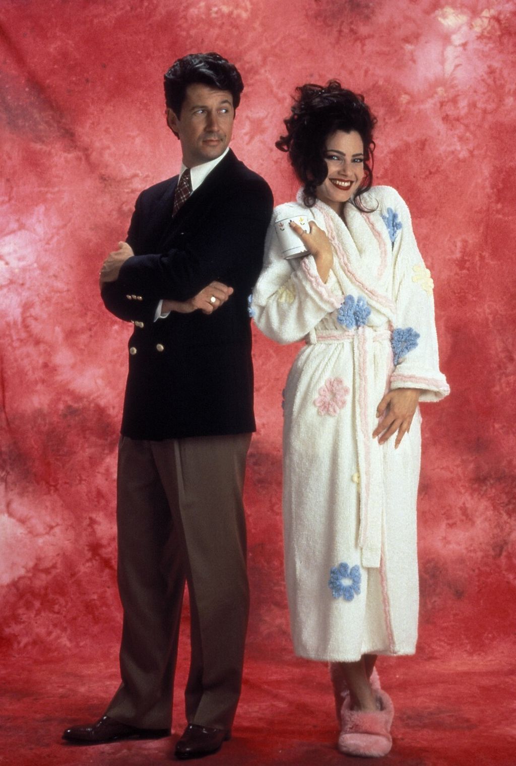 Fran Drescher, Charles Shaughnessy u seriji ''Dadilja''