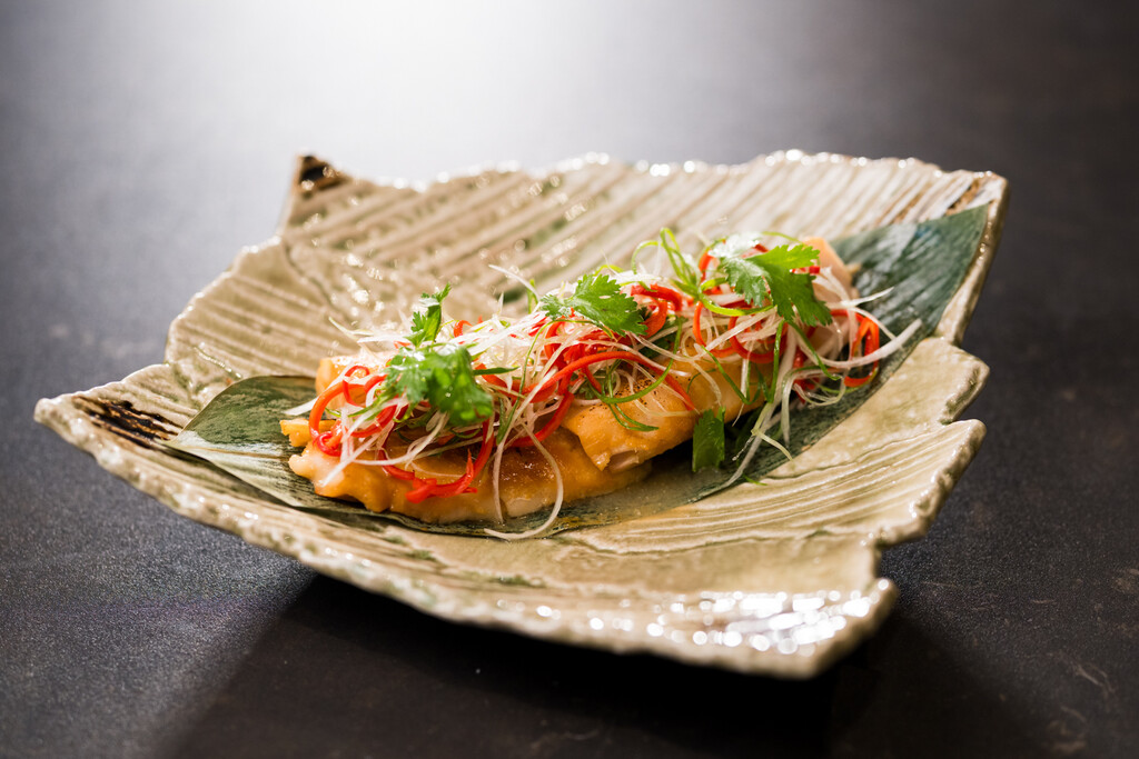 Filet oslića u den miso umaku