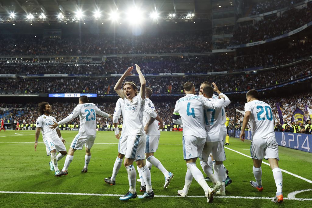 Slavlje igrača Reala (Foto: AFP)