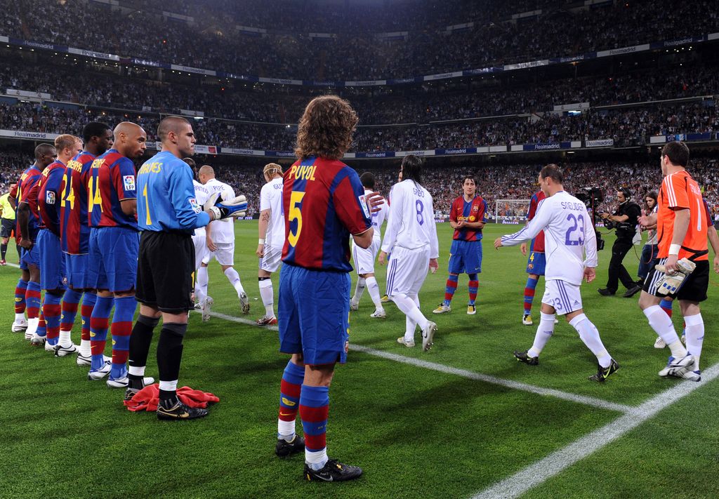 Barcelonin pozdrav prvaku Realu 2008. godine (Foto: AFP)