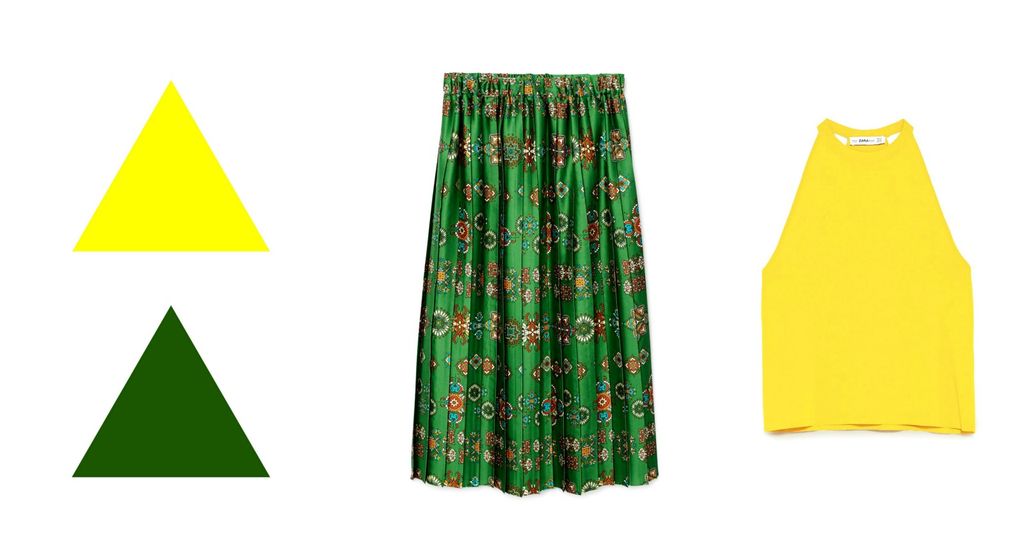 Suknja Mango (449 kn), top Zara (139 kn)
