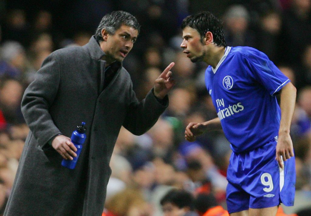Jose Mourinho i Mateja Kežman (Foto: AFP)