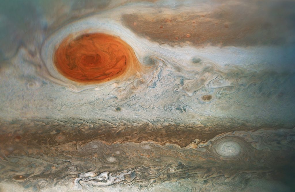 Jupiter (Foto: NASA/JPL-Caltech/SwRI/MSSS/Gerald Eichstädt)
