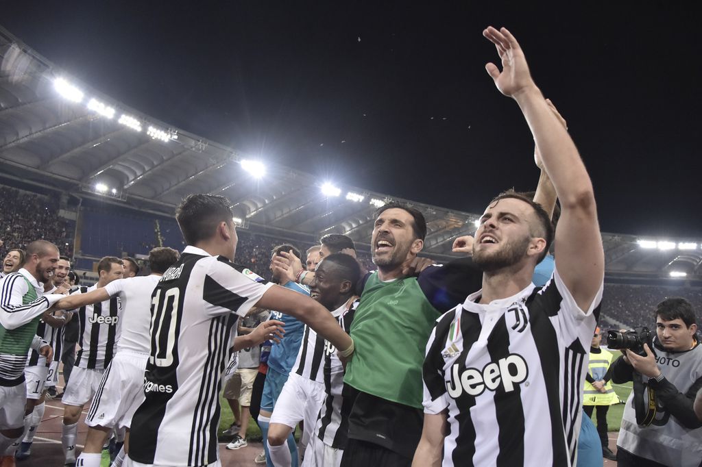 Slavlje igrača Juventusa (Foto: AFP)