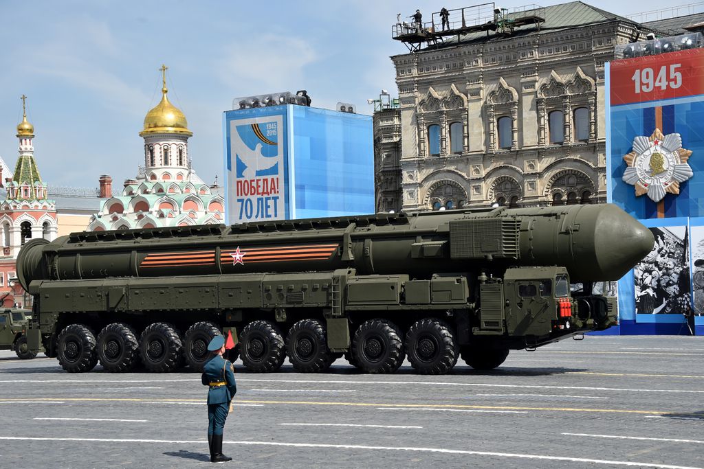Yars RS-24 ICBM (Foto: AFP)