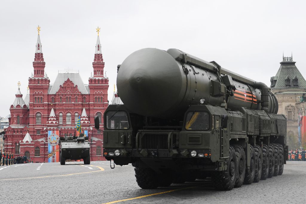 Yars RS-24 ICBM (Foto: AFP)