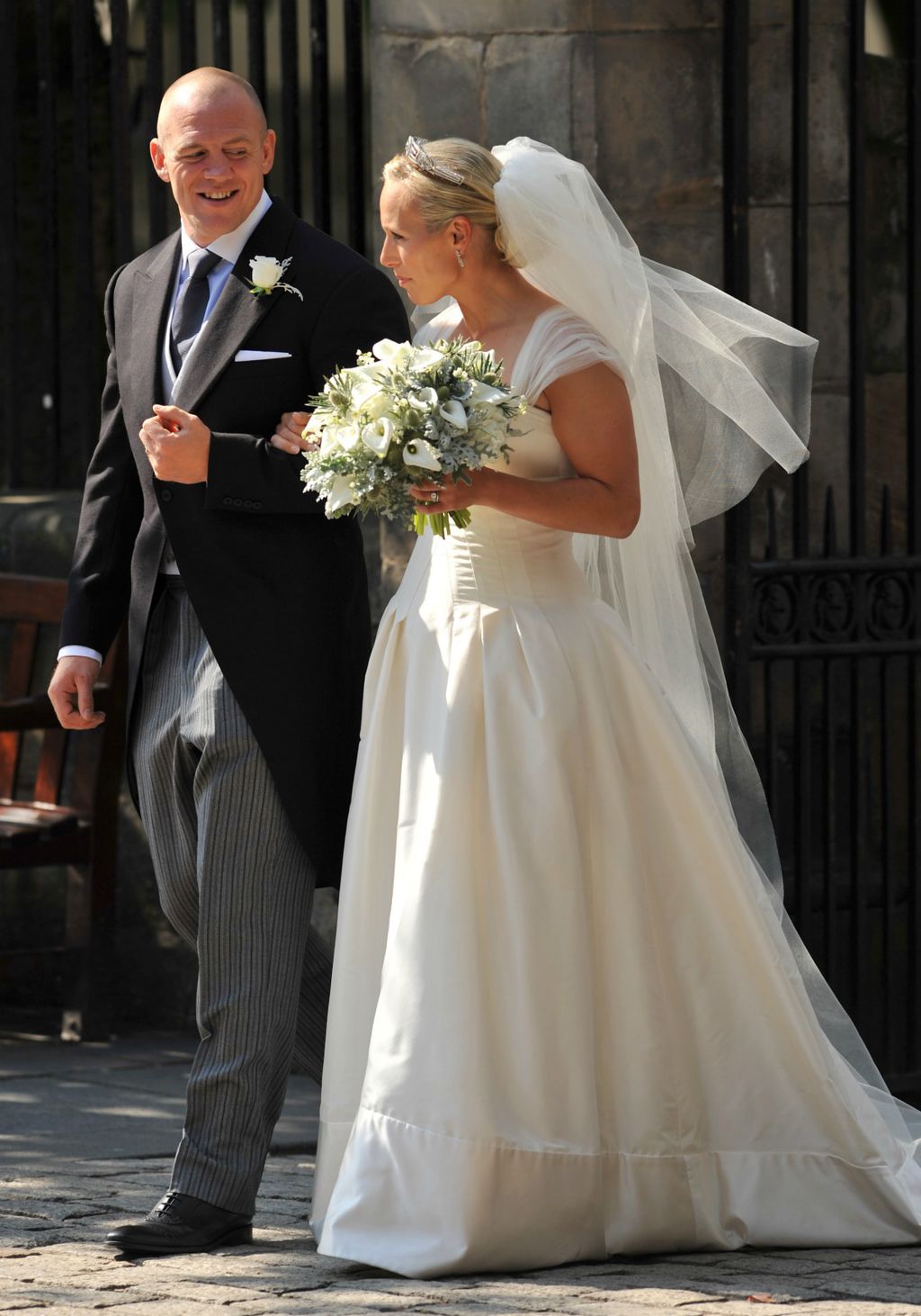 Zara Phillips u vjenčanici Stewarta Parvina