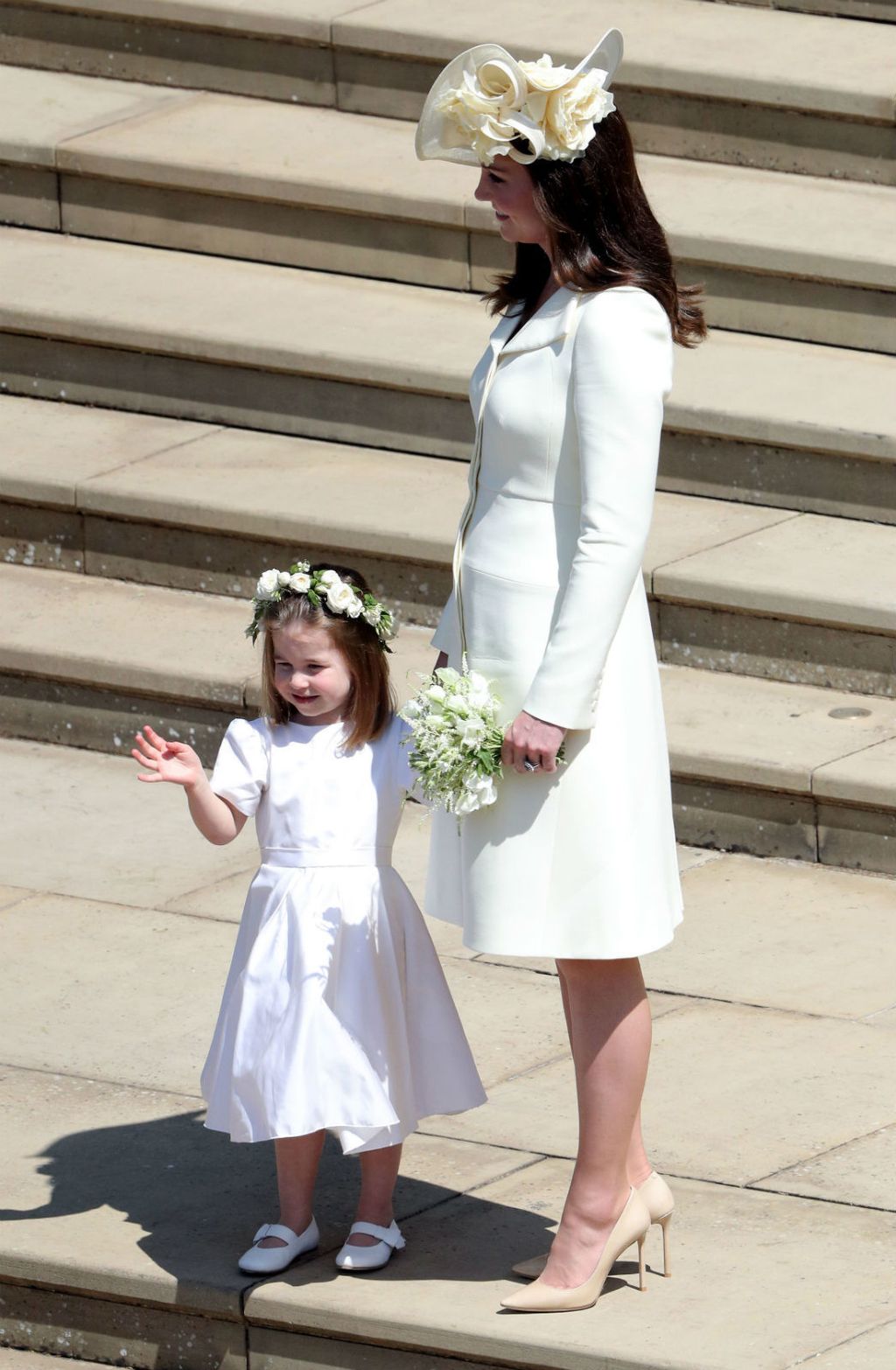 Catherine Middleton i princeza Charlotte na vjenčanju Meghan Markle i princa Harryja