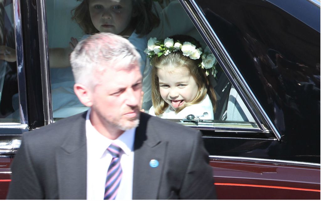 Princeza Charlotte na vjenčanju Meghan Markle i princa Harryja - 4