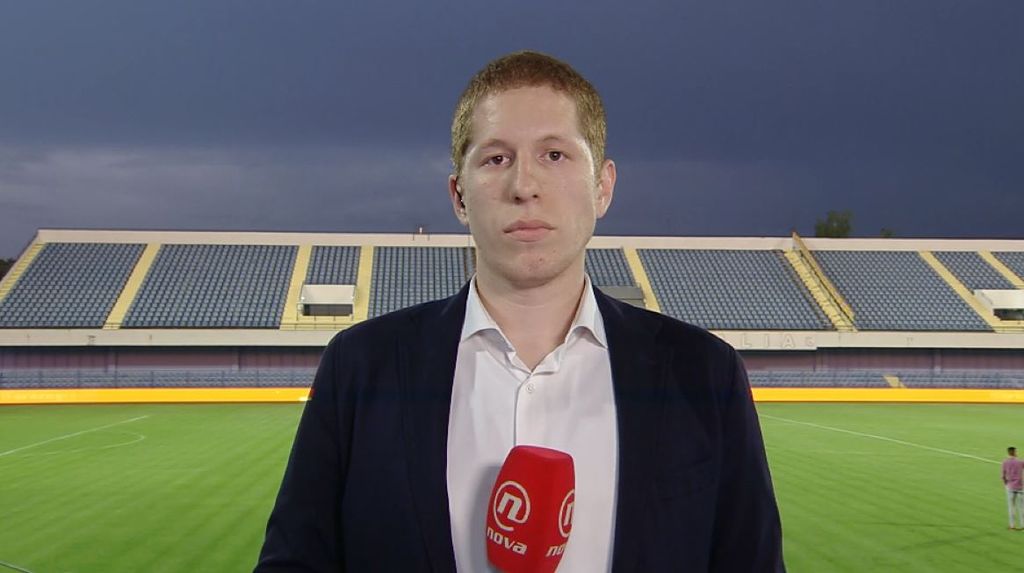 Reporter Nove TV Stipe Antonijević (GOL.hr)