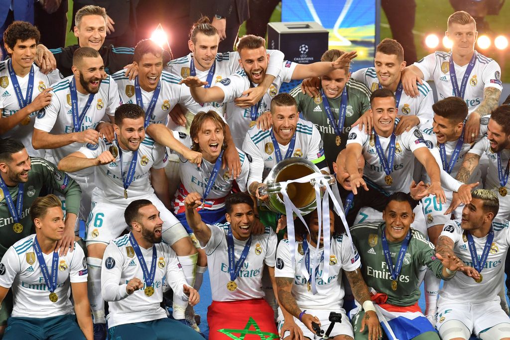 Momčad Reala slavi naslov prvaka Europe (Foto: AFP)