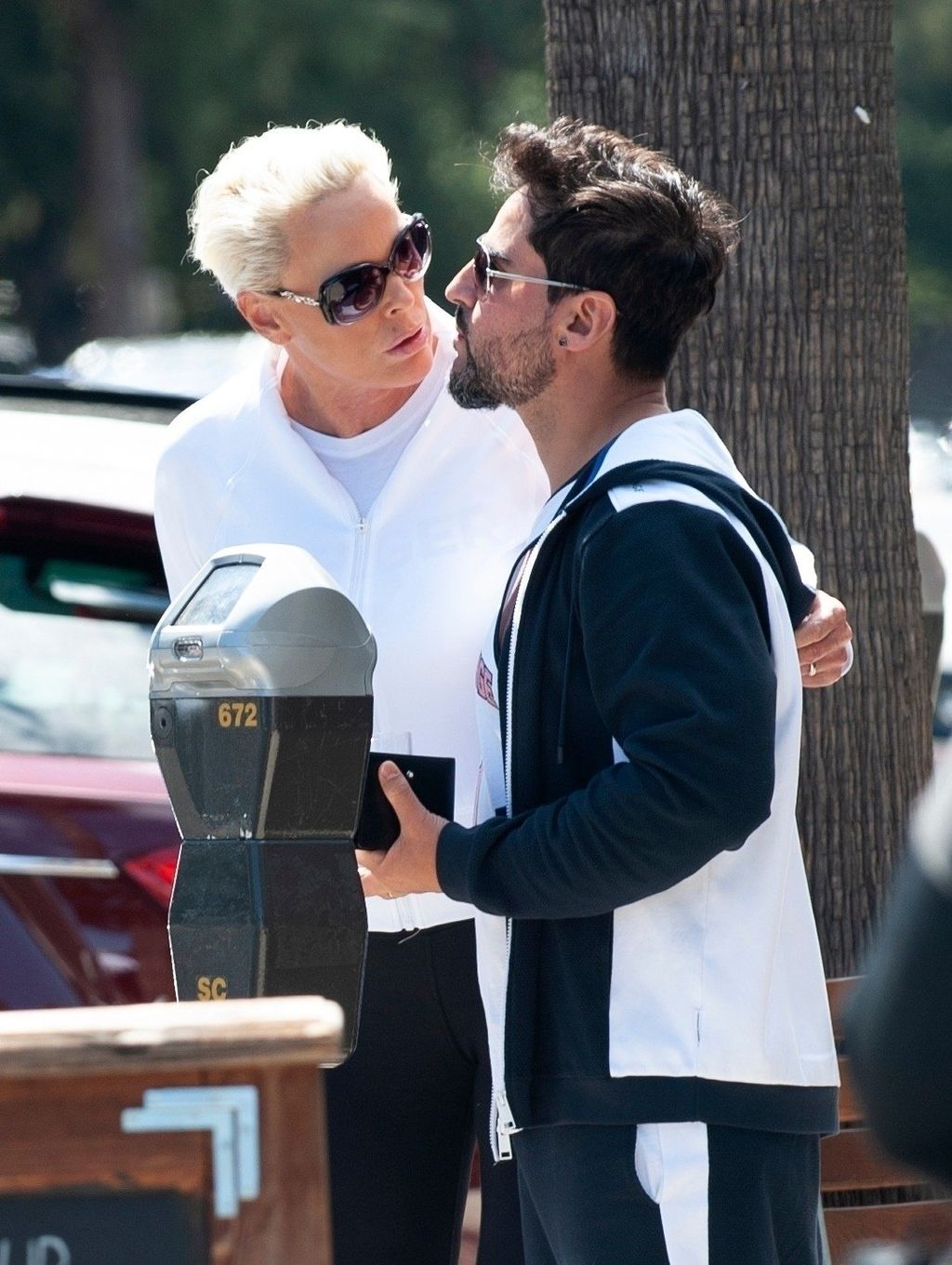 Mattia Dessi, Brigitte Nielsen (Foto: Profimedia)