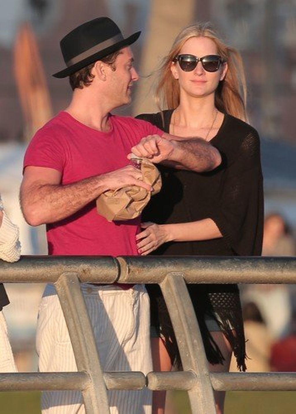 Jude Law i Pillipa Coan (Foto: Profimedia)