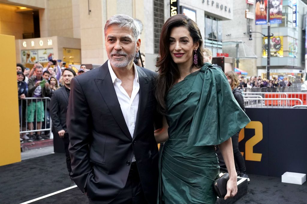 George i Amal na premijeri